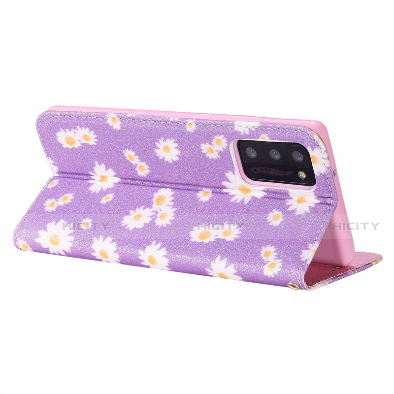 Custodia Portafoglio In Pelle Cover con Supporto N05 per Samsung Galaxy Note 20 5G