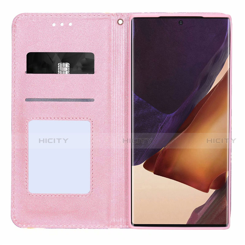 Custodia Portafoglio In Pelle Cover con Supporto N05 per Samsung Galaxy Note 20 Ultra 5G