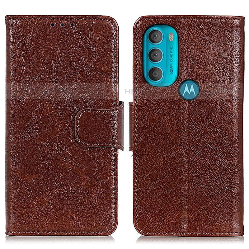 Custodia Portafoglio In Pelle Cover con Supporto N05P per Motorola Moto G71 5G