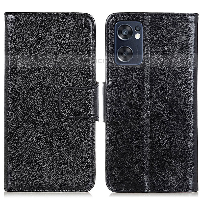 Custodia Portafoglio In Pelle Cover con Supporto N05P per Oppo Reno7 SE 5G