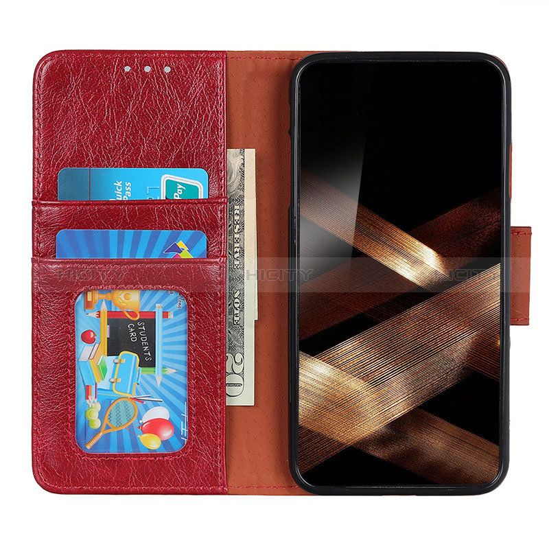 Custodia Portafoglio In Pelle Cover con Supporto N05P per Samsung Galaxy S24 5G