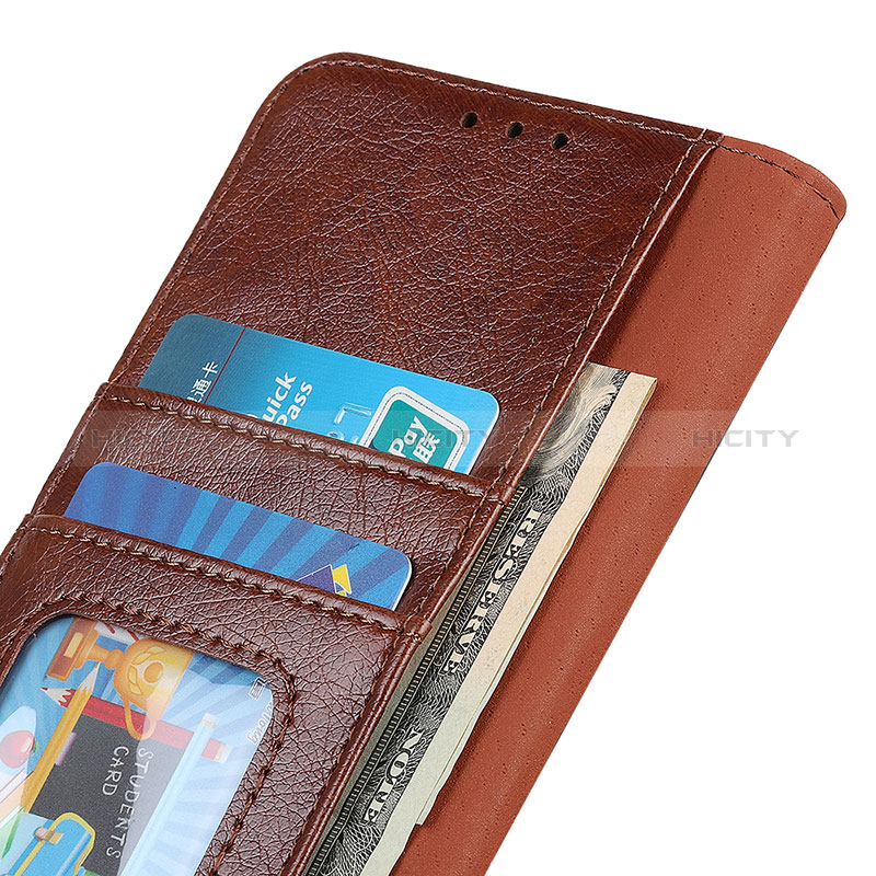 Custodia Portafoglio In Pelle Cover con Supporto N05P per Sony Xperia 5 IV