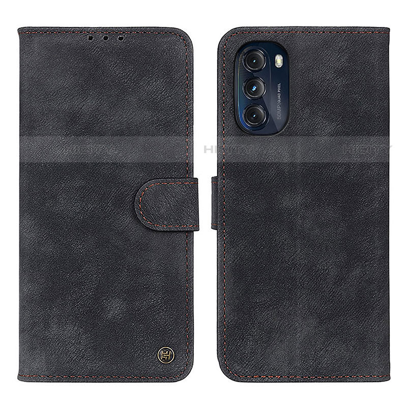 Custodia Portafoglio In Pelle Cover con Supporto N06P per Motorola Moto G 5G (2022)