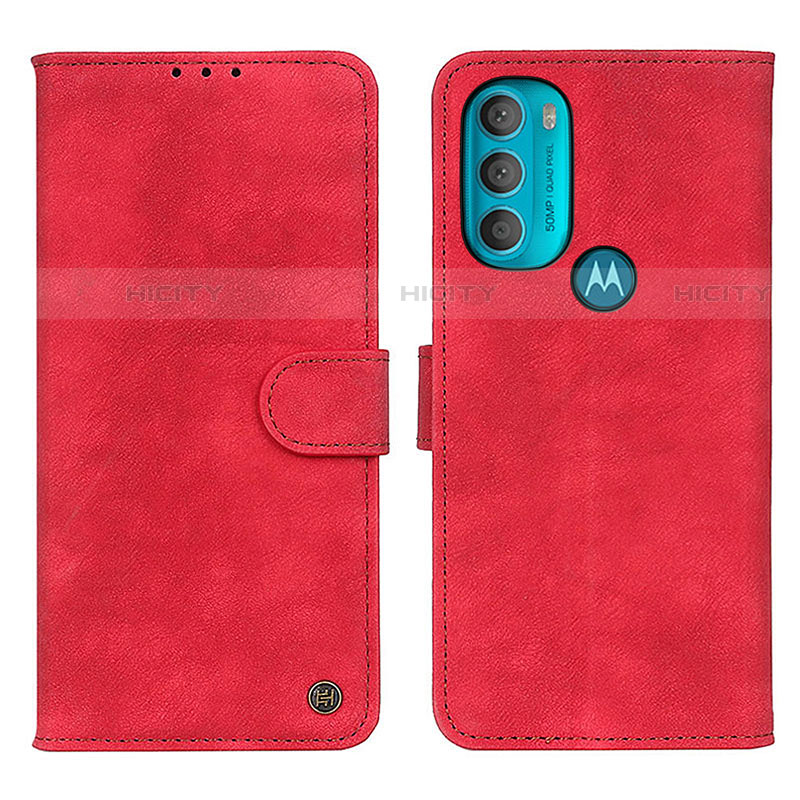 Custodia Portafoglio In Pelle Cover con Supporto N06P per Motorola Moto G71 5G