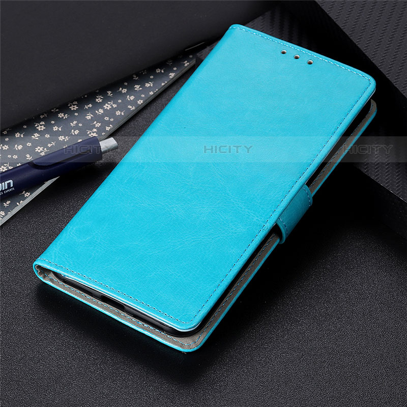 Custodia Portafoglio In Pelle Cover con Supporto N07 per Huawei P40 Pro Cielo Blu