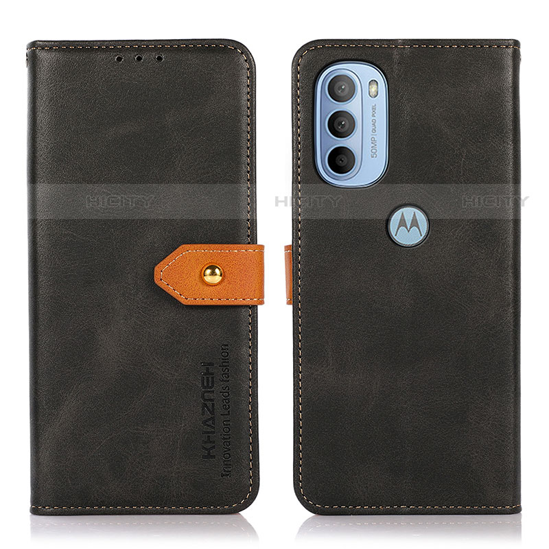 Custodia Portafoglio In Pelle Cover con Supporto N07P per Motorola Moto G41