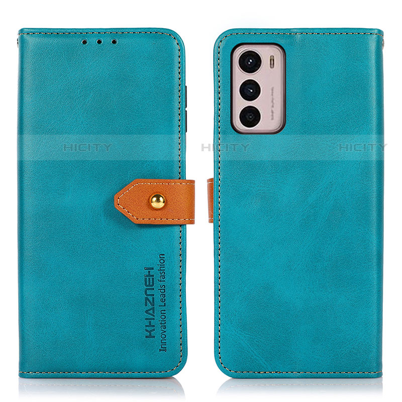 Custodia Portafoglio In Pelle Cover con Supporto N07P per Motorola Moto G42