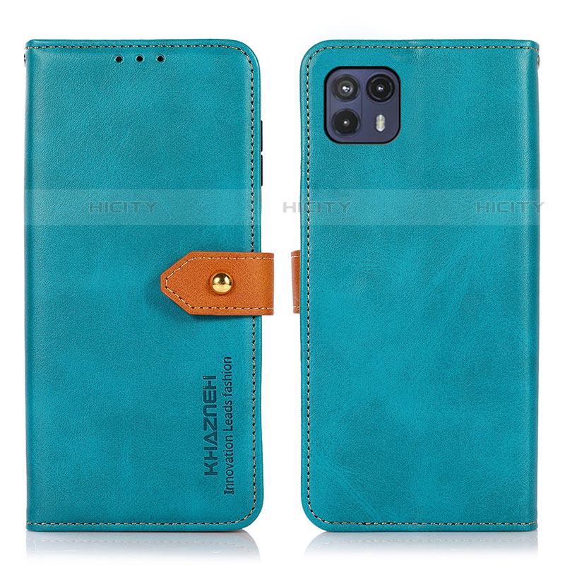 Custodia Portafoglio In Pelle Cover con Supporto N07P per Motorola Moto G50 5G