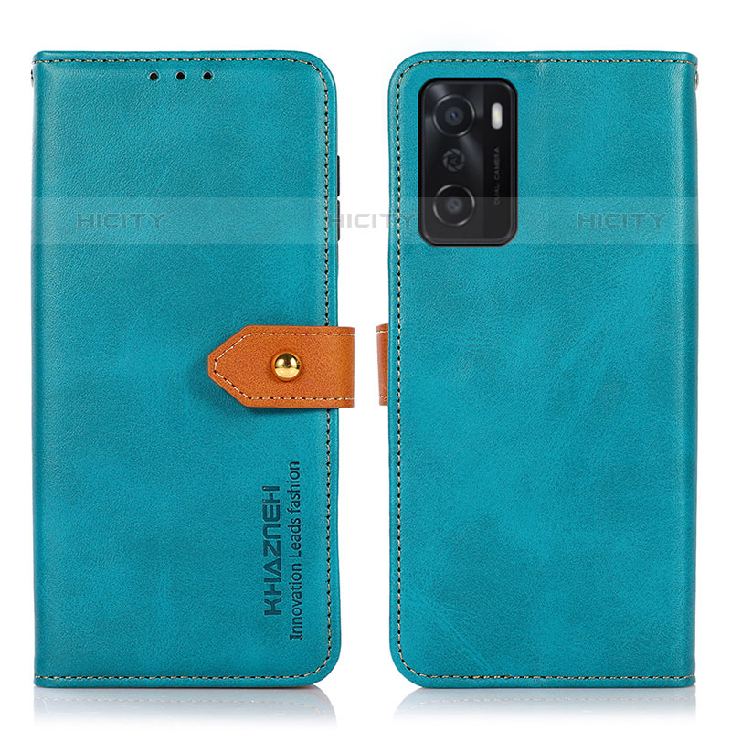 Custodia Portafoglio In Pelle Cover con Supporto N07P per Oppo A55S 5G