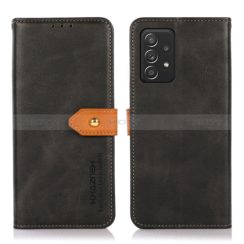 Custodia Portafoglio In Pelle Cover con Supporto N07P per Samsung Galaxy A52s 5G
