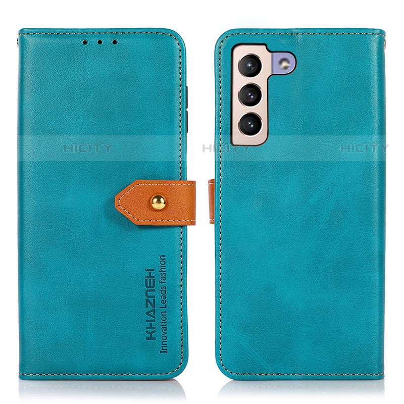 Custodia Portafoglio In Pelle Cover con Supporto N07P per Samsung Galaxy S21 5G