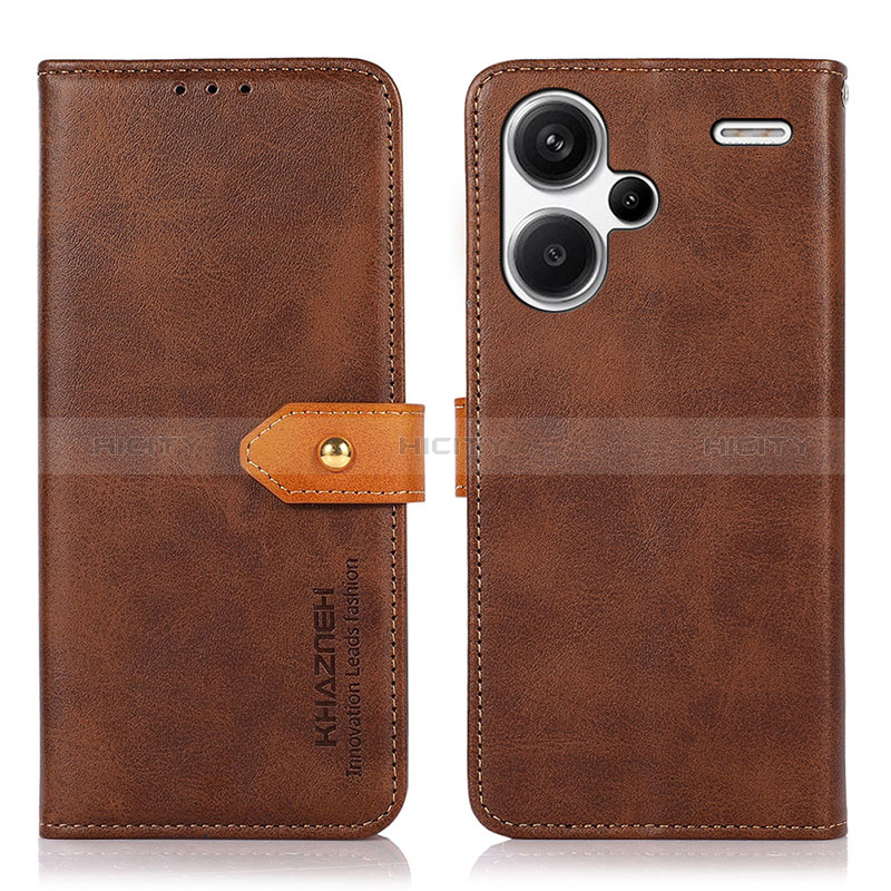 Custodia Portafoglio In Pelle Cover con Supporto N07P per Xiaomi Redmi Note 13 Pro+ Plus 5G