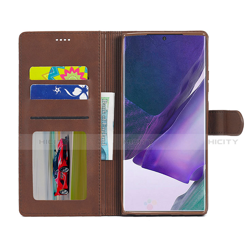 Custodia Portafoglio In Pelle Cover con Supporto N08 per Samsung Galaxy Note 20 Ultra 5G