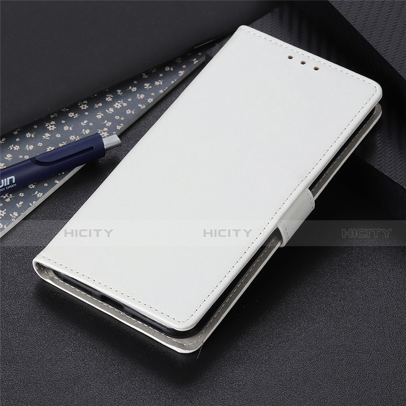 Custodia Portafoglio In Pelle Cover con Supporto N15 per Huawei P40 Pro+ Plus Bianco