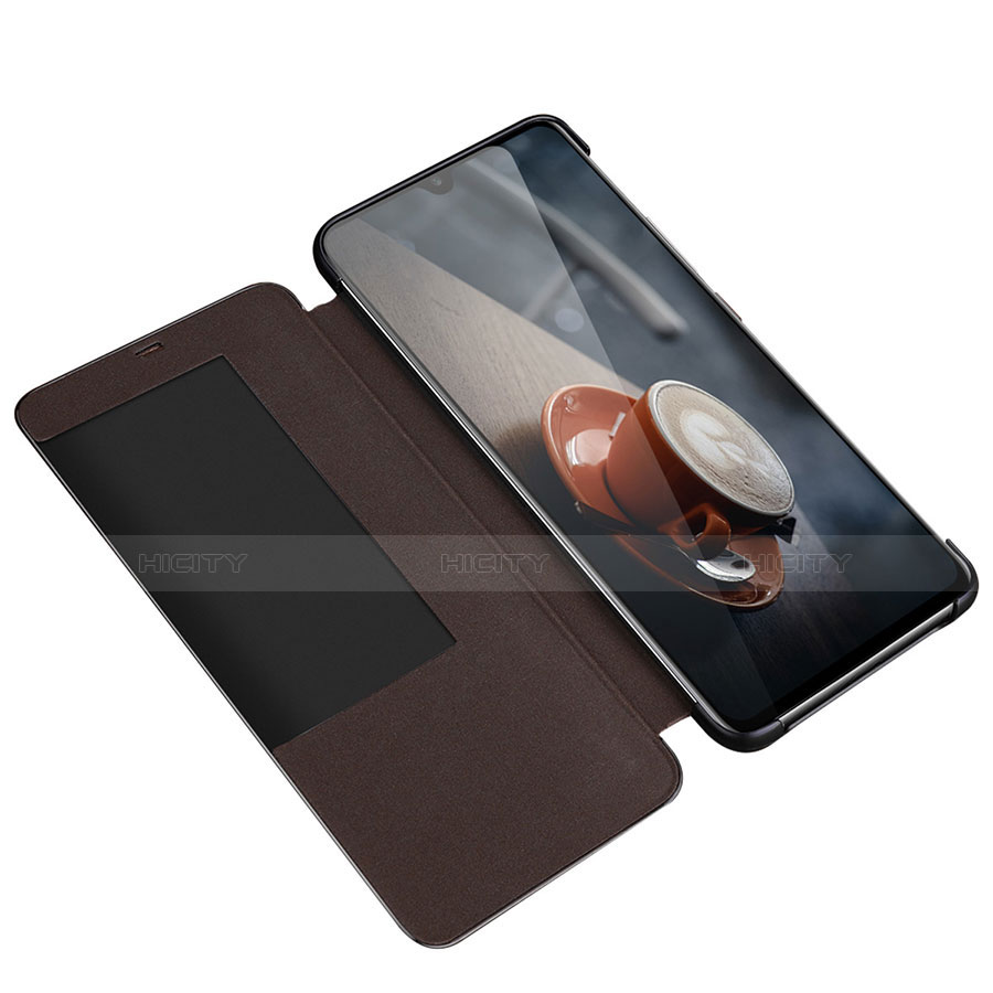 Custodia Portafoglio In Pelle Cover con Supporto P01 per Huawei Mate 20 Pro