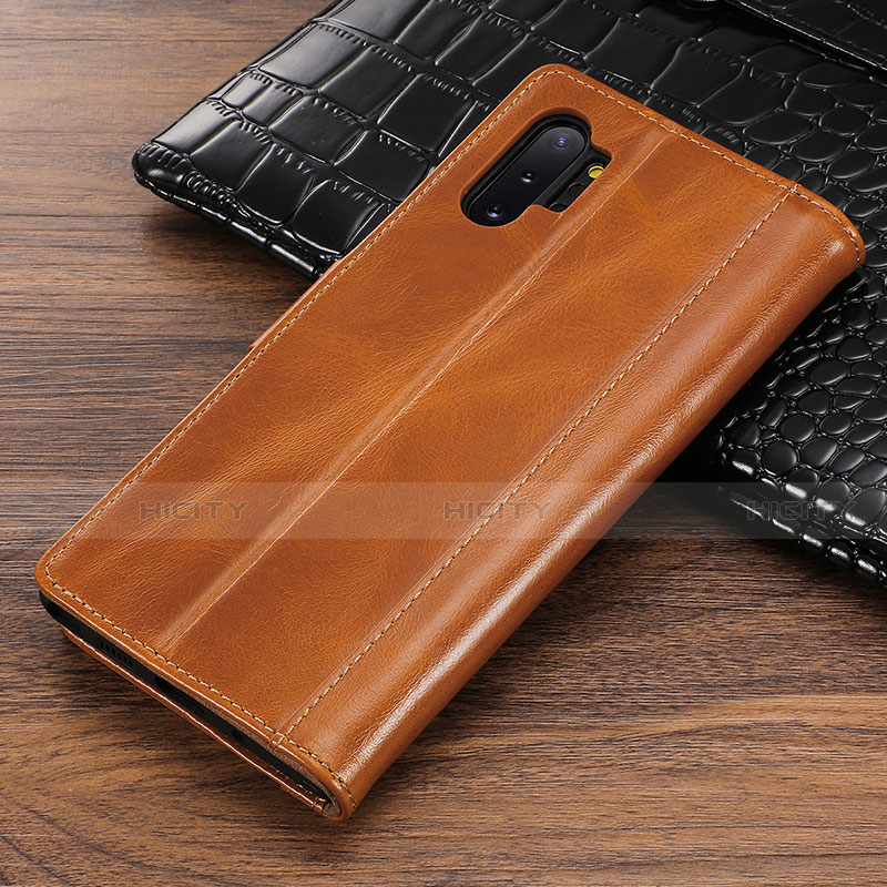 Custodia Portafoglio In Pelle Cover con Supporto P01 per Samsung Galaxy Note 10 Plus 5G