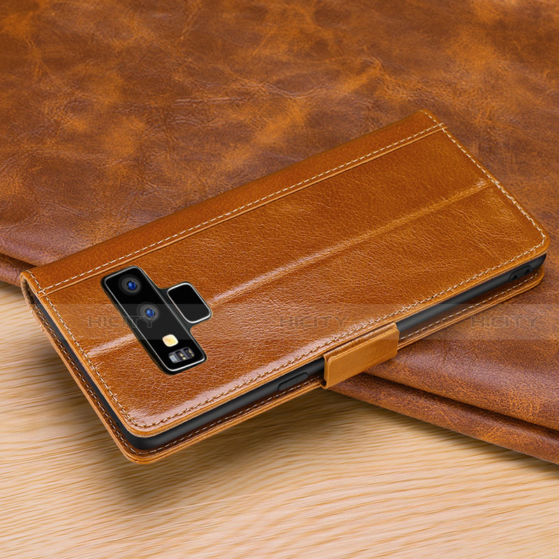Custodia Portafoglio In Pelle Cover con Supporto P01 per Samsung Galaxy Note 9