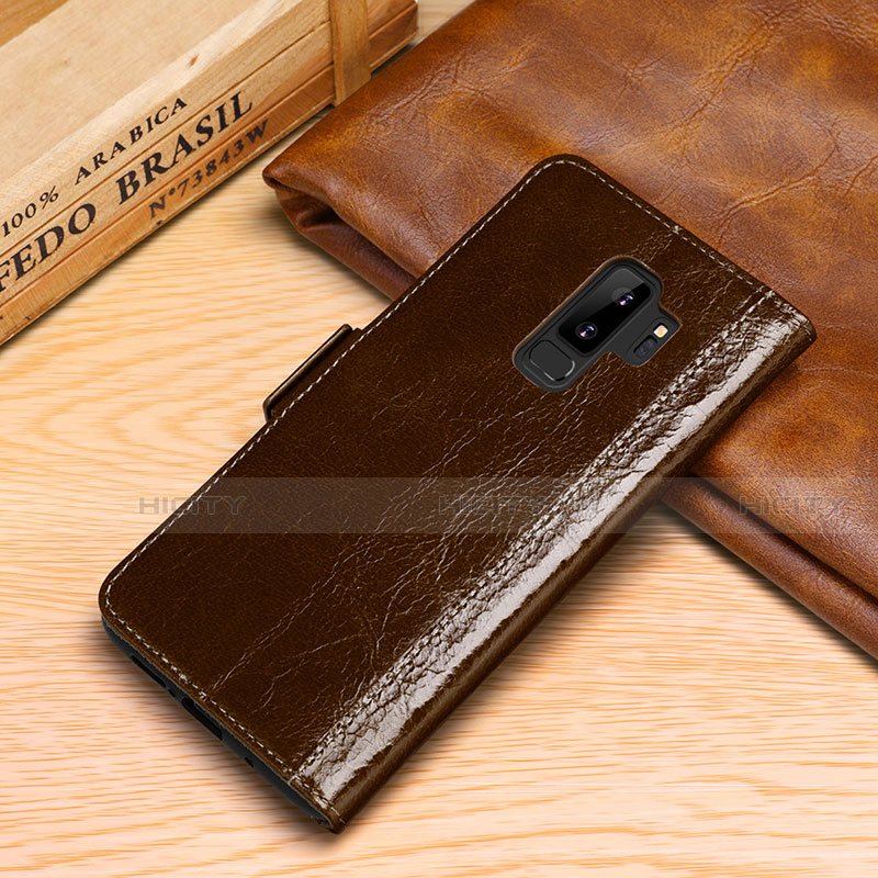 Custodia Portafoglio In Pelle Cover con Supporto P01 per Samsung Galaxy S9 Plus