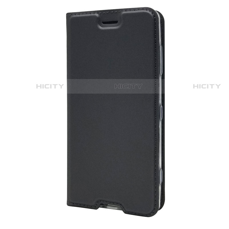 Custodia Portafoglio In Pelle Cover con Supporto P01 per Sony Xperia XZ2 Compact