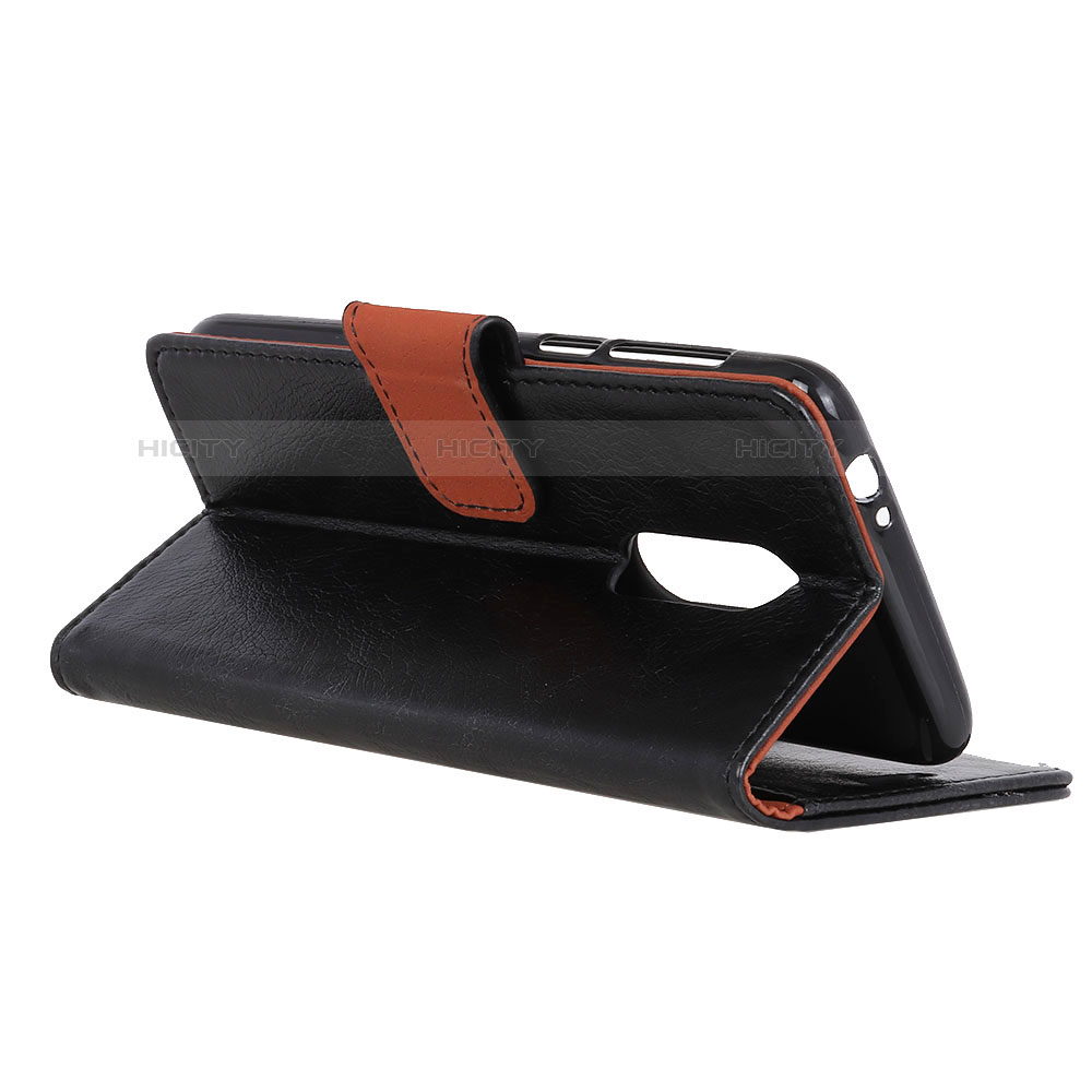 Custodia Portafoglio In Pelle Cover con Supporto per Alcatel 3