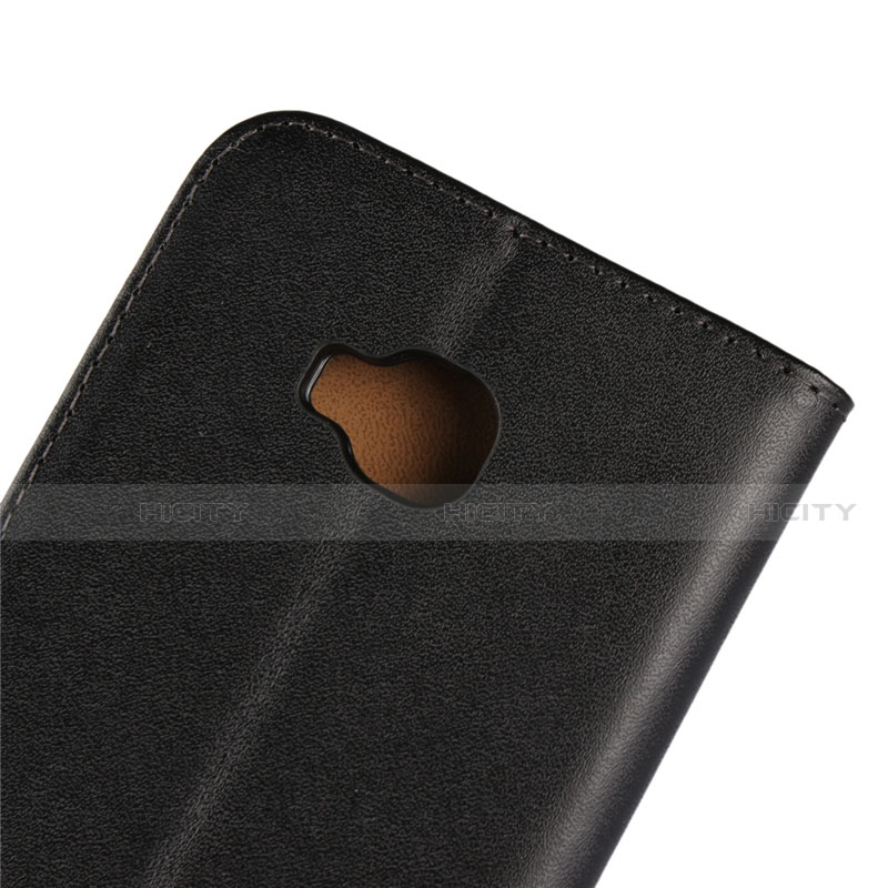 Custodia Portafoglio In Pelle Cover con Supporto per Asus Zenfone 4 Selfie Pro Nero