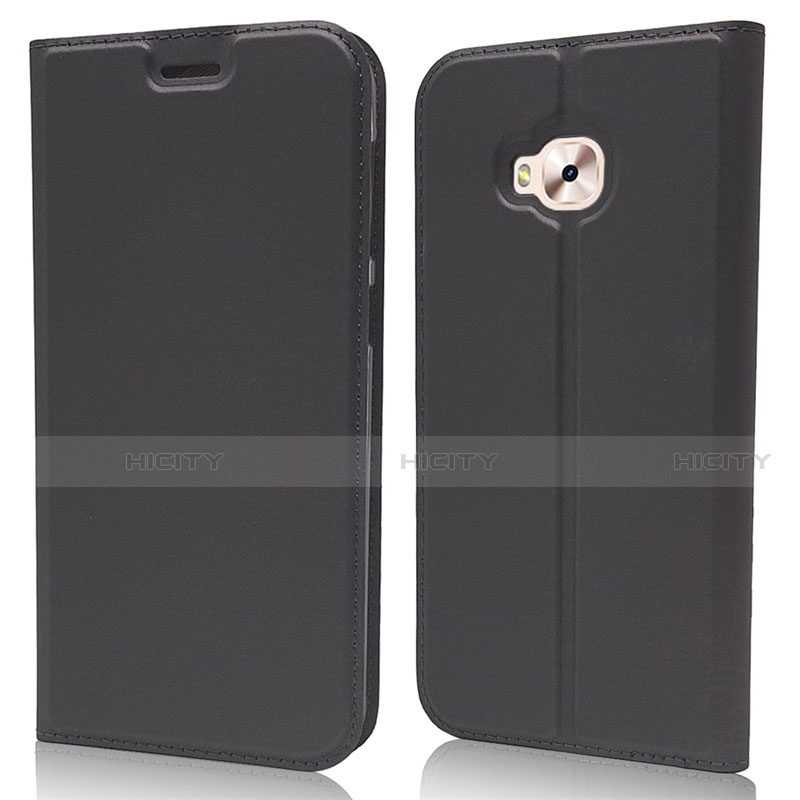 Custodia Portafoglio In Pelle Cover con Supporto per Asus Zenfone 4 Selfie ZD553KL Nero