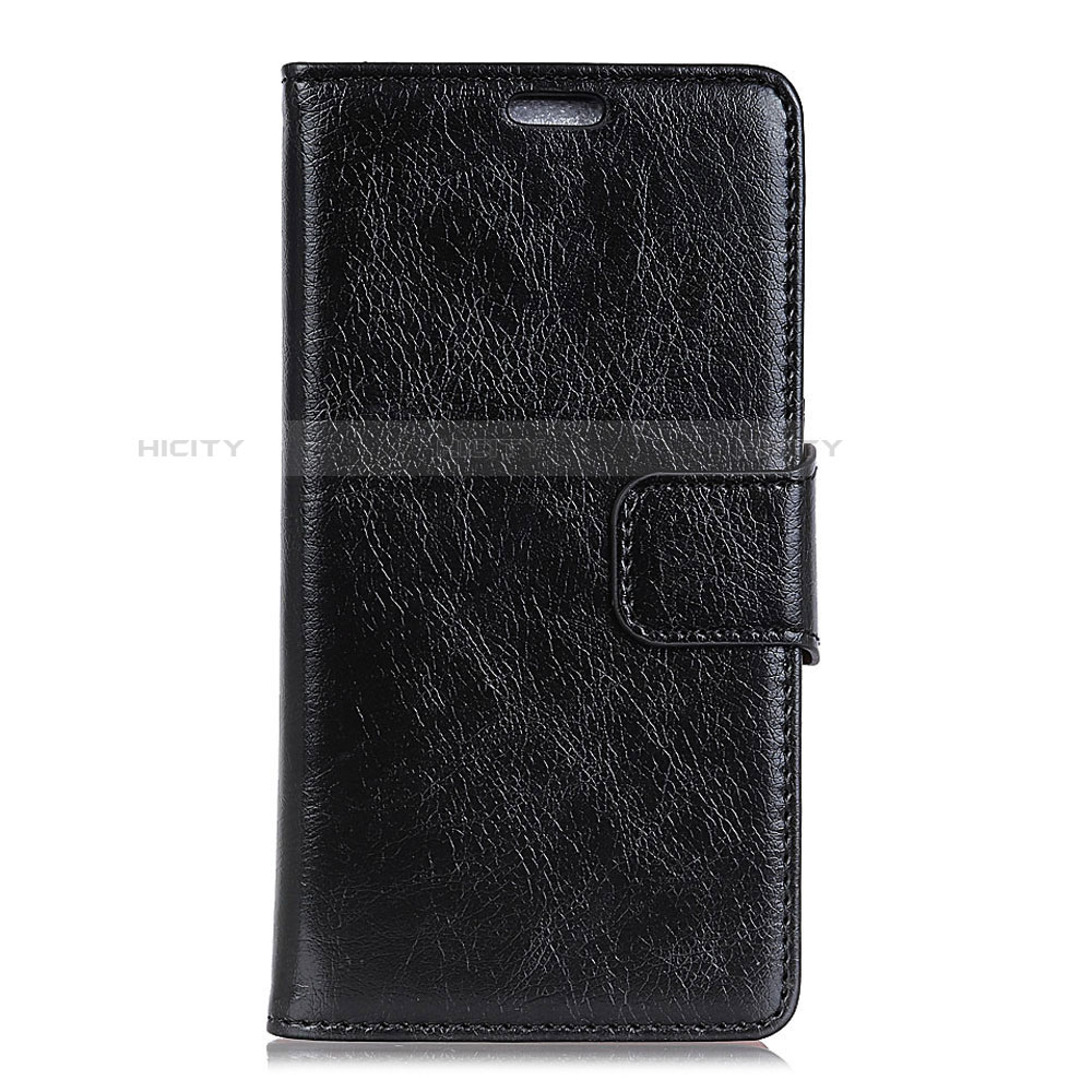 Custodia Portafoglio In Pelle Cover con Supporto per Asus Zenfone 5 ZS620KL Nero