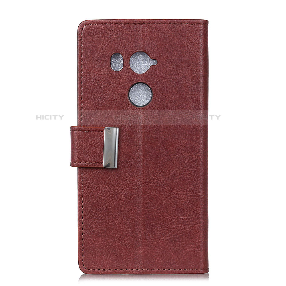 Custodia Portafoglio In Pelle Cover con Supporto per HTC U11 Eyes