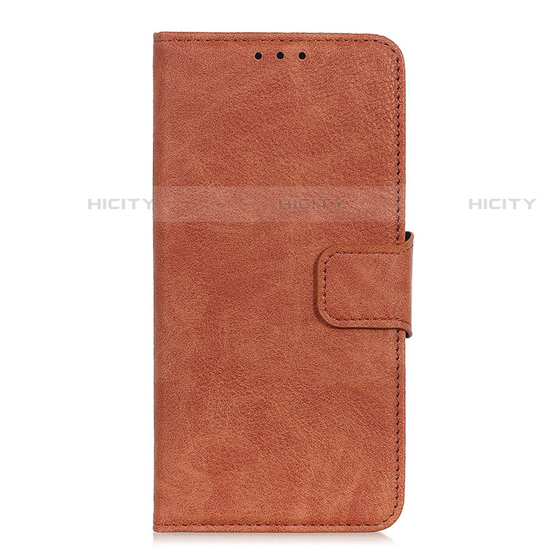 Custodia Portafoglio In Pelle Cover con Supporto per HTC U19E Marrone