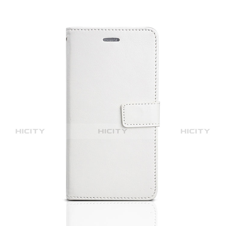Custodia Portafoglio In Pelle Cover con Supporto per Huawei Enjoy 8e Lite Bianco