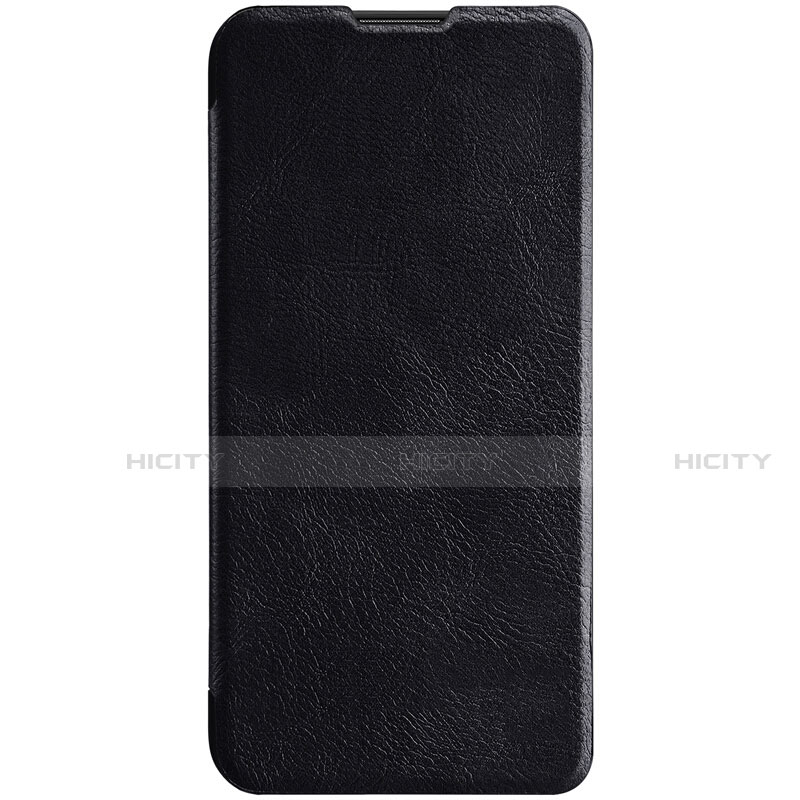 Custodia Portafoglio In Pelle Cover con Supporto per Huawei Enjoy 9s Nero