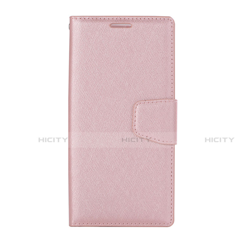 Custodia Portafoglio In Pelle Cover con Supporto per Huawei Nova 3e Oro Rosa