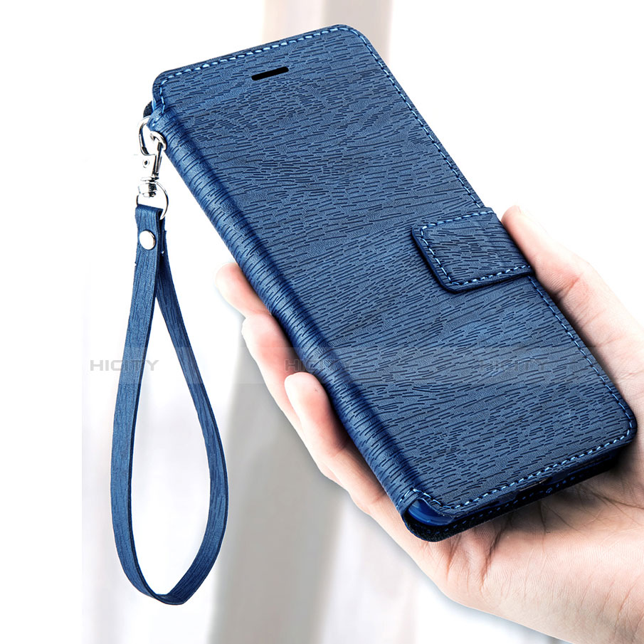 Custodia Portafoglio In Pelle Cover con Supporto per Huawei Y6 Pro (2019)