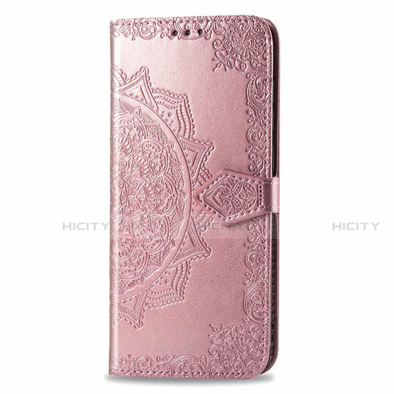 Custodia Portafoglio In Pelle Cover con Supporto per LG Stylo 6 Oro Rosa