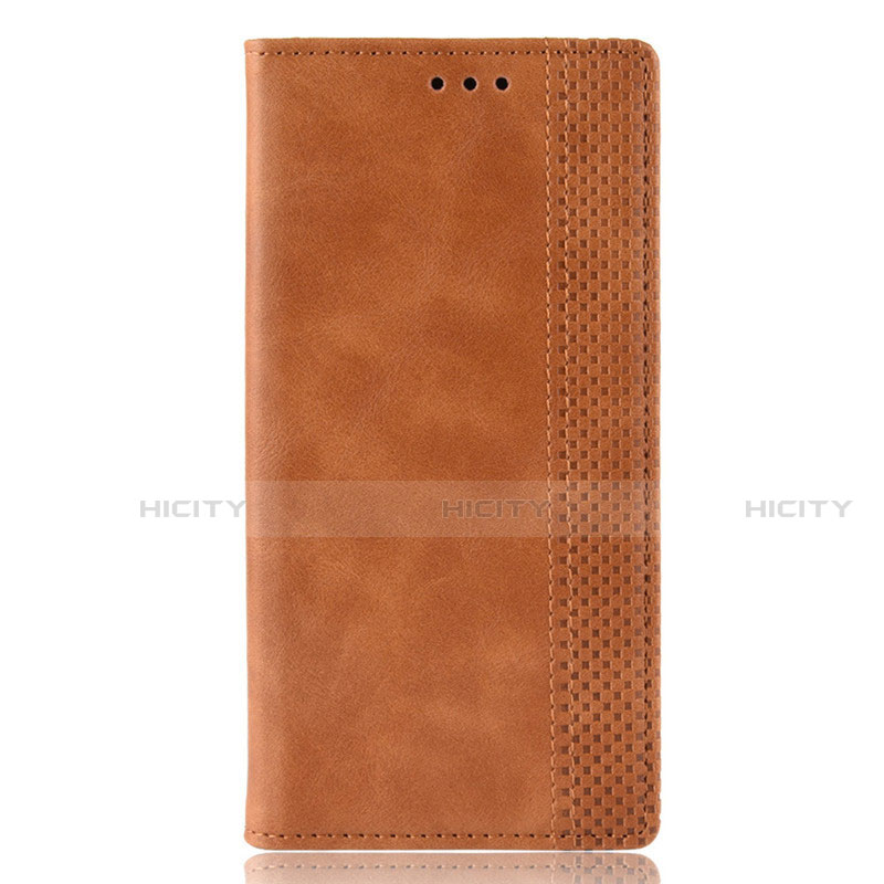 Custodia Portafoglio In Pelle Cover con Supporto per Motorola Moto G Pro Arancione