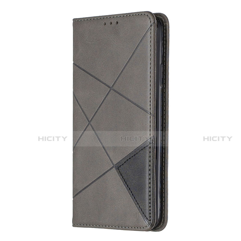 Custodia Portafoglio In Pelle Cover con Supporto per Nokia 5.3 Grigio