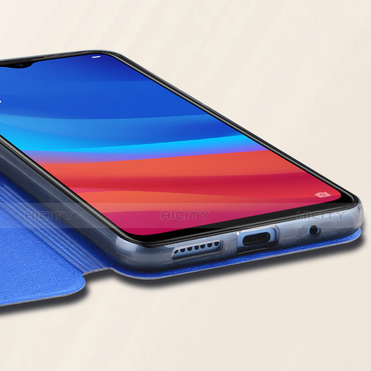 Custodia Portafoglio In Pelle Cover con Supporto per Oppo AX7