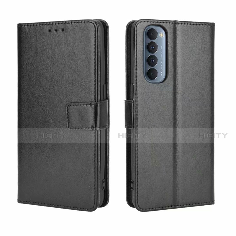 Custodia Portafoglio In Pelle Cover con Supporto per Oppo Reno4 Pro 4G