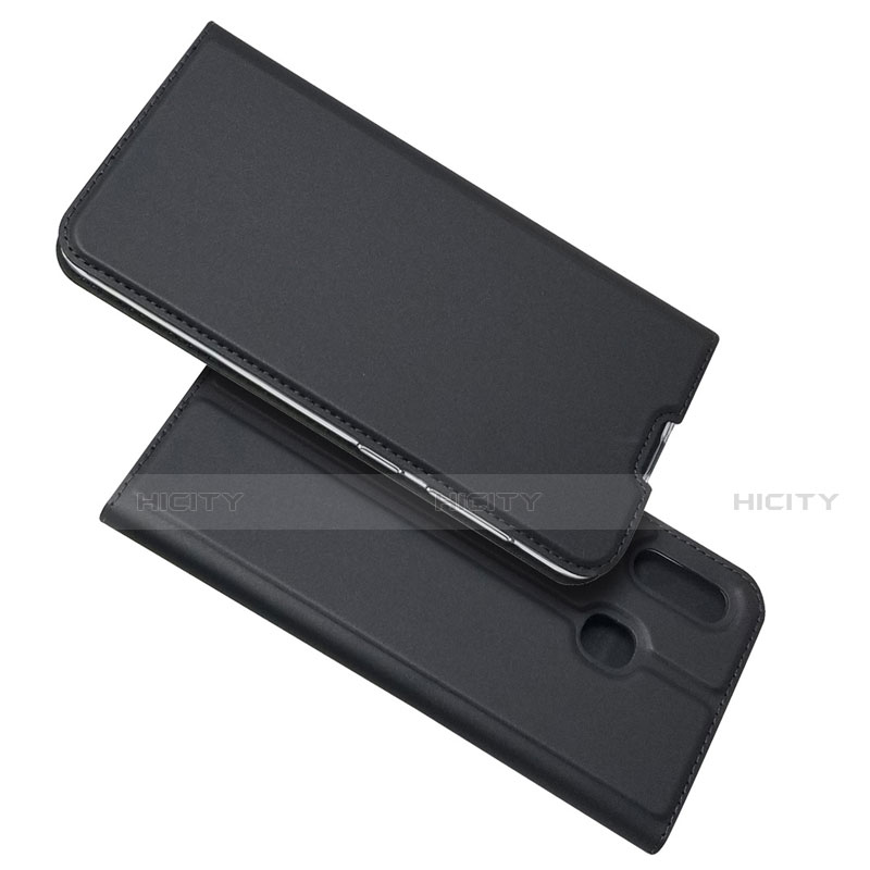 Custodia Portafoglio In Pelle Cover con Supporto per Samsung Galaxy A30 Nero