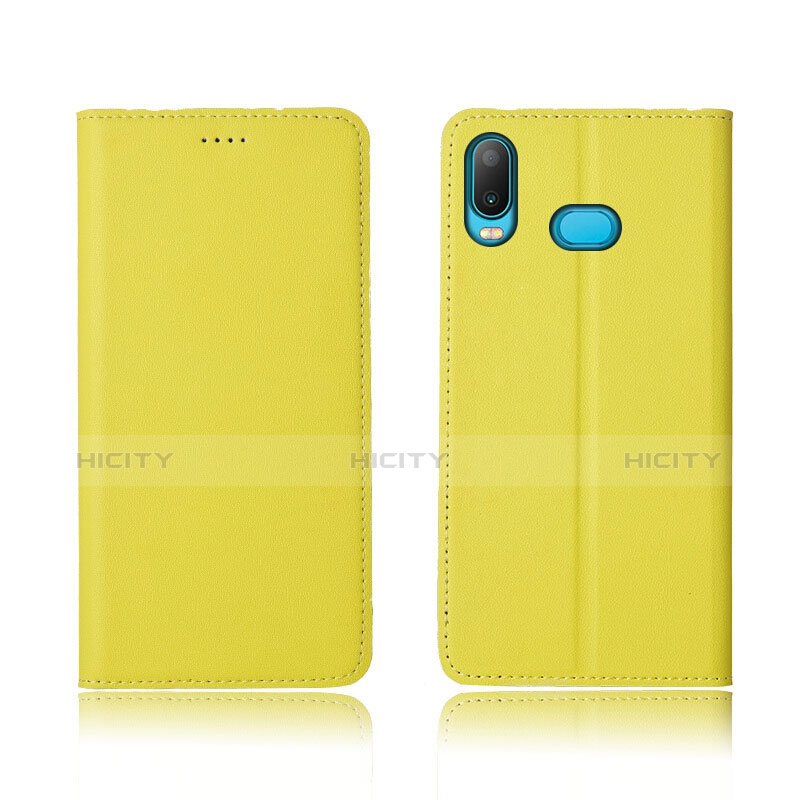 Custodia Portafoglio In Pelle Cover con Supporto per Samsung Galaxy A6s