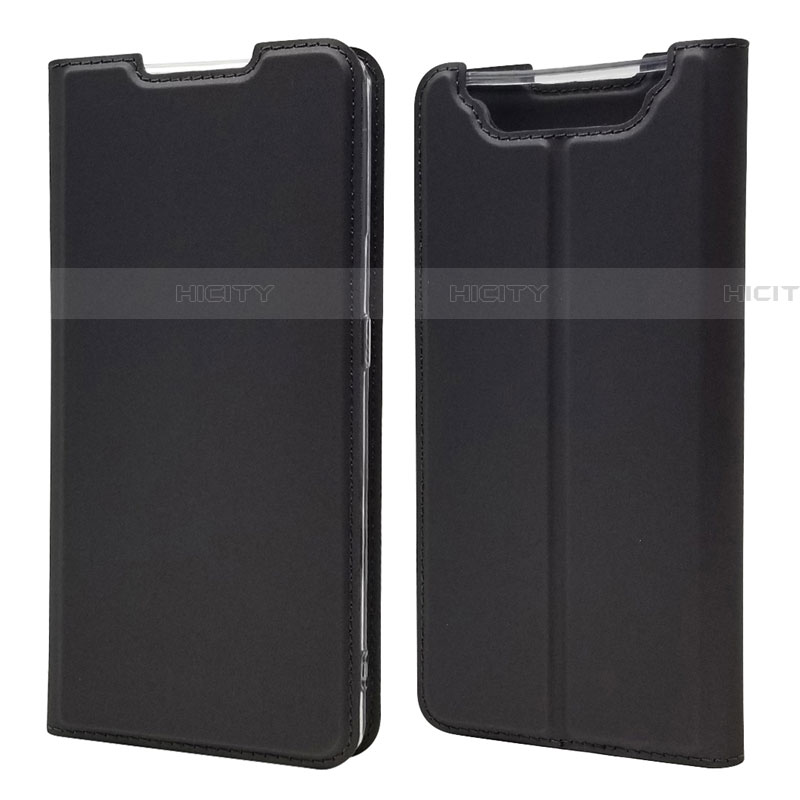 Custodia Portafoglio In Pelle Cover con Supporto per Samsung Galaxy A90 4G Nero