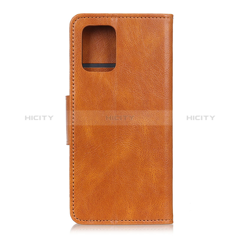 Custodia Portafoglio In Pelle Cover con Supporto per Samsung Galaxy A91 Arancione
