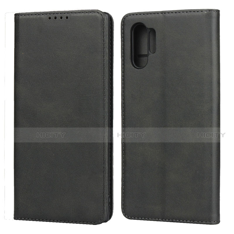 Custodia Portafoglio In Pelle Cover con Supporto per Samsung Galaxy Note 10 Plus 5G Nero