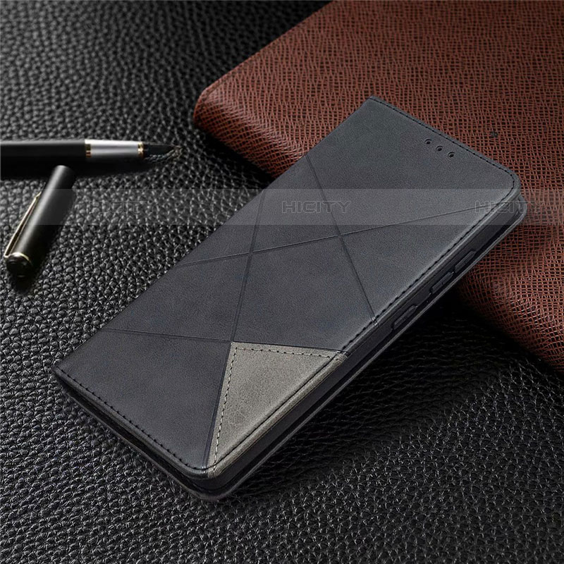 Custodia Portafoglio In Pelle Cover con Supporto per Samsung Galaxy S20 Lite 5G Nero