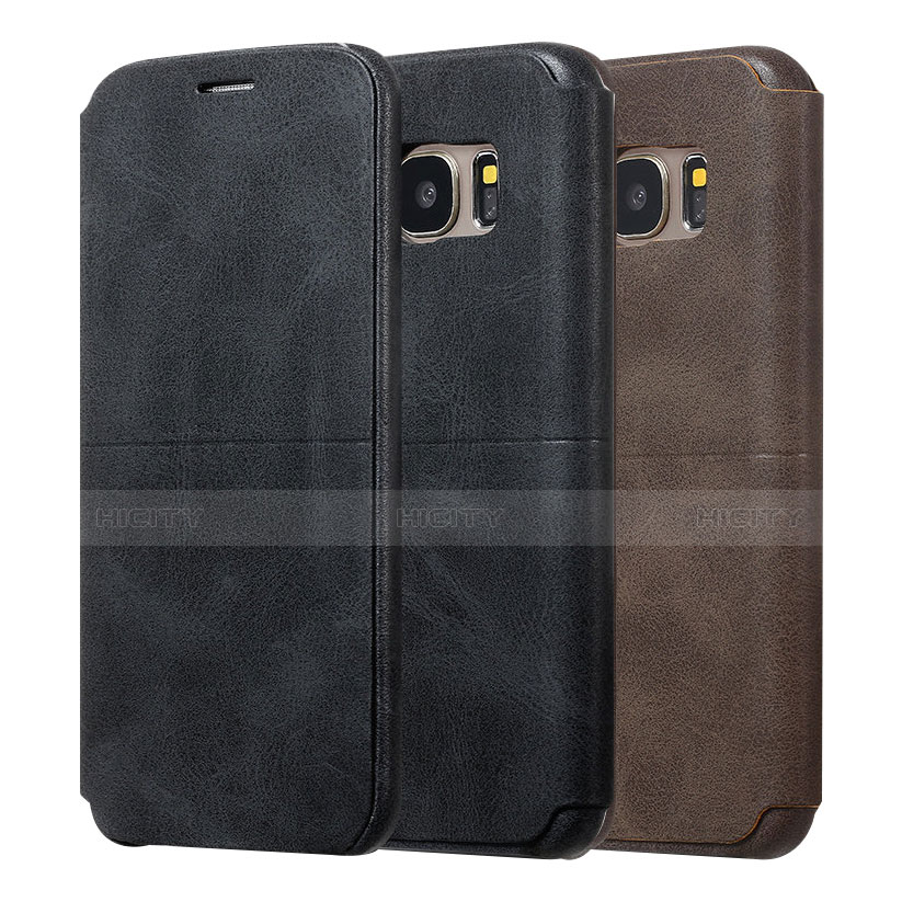 Custodia Portafoglio In Pelle Cover con Supporto per Samsung Galaxy S7 Edge G935F