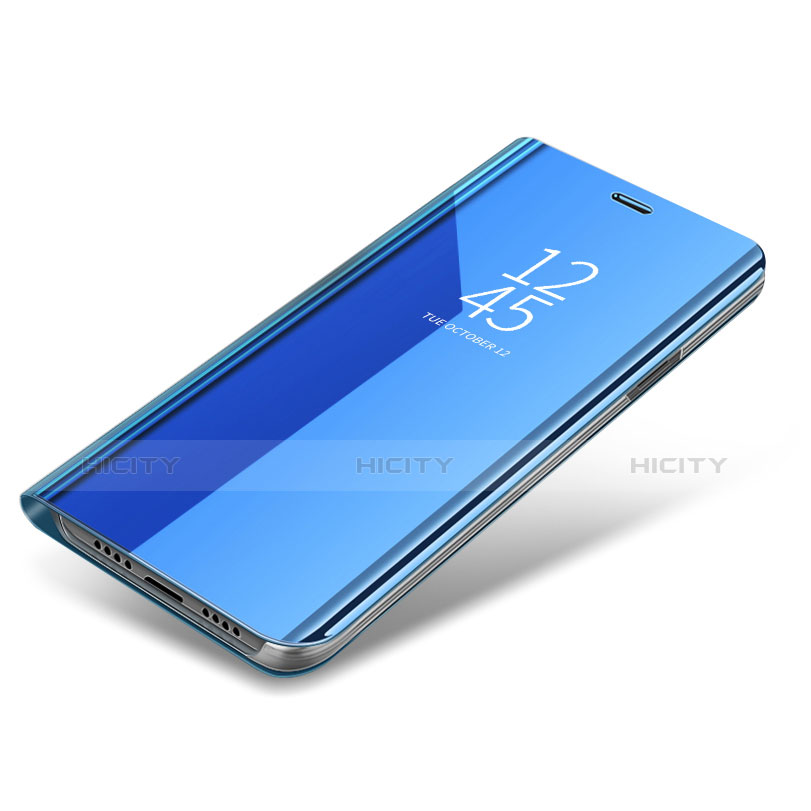 Custodia Portafoglio In Pelle Cover con Supporto per Samsung Galaxy S8 Plus Blu