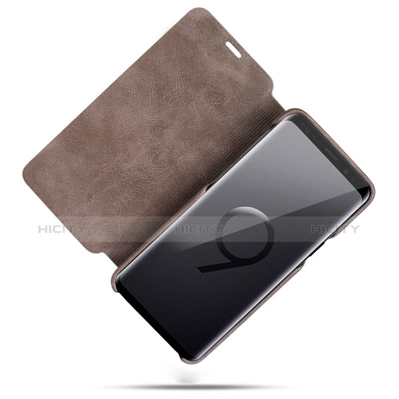 Custodia Portafoglio In Pelle Cover con Supporto per Samsung Galaxy S9