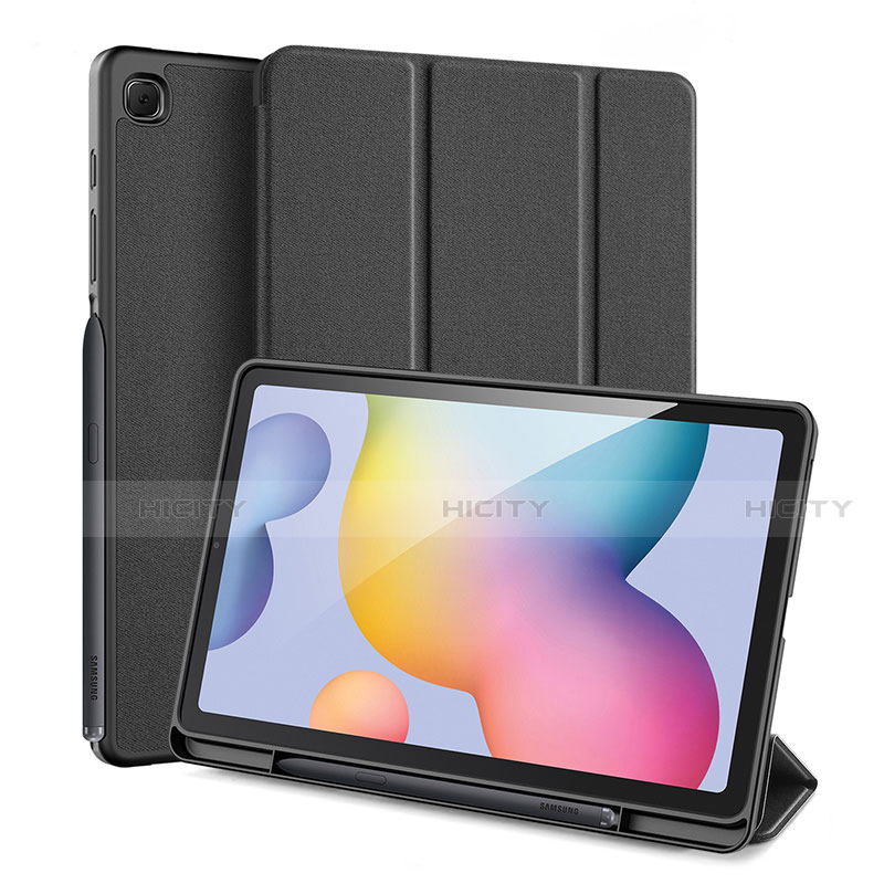 Custodia Portafoglio In Pelle Cover con Supporto per Samsung Galaxy Tab S6 Lite 4G 10.4 SM-P615