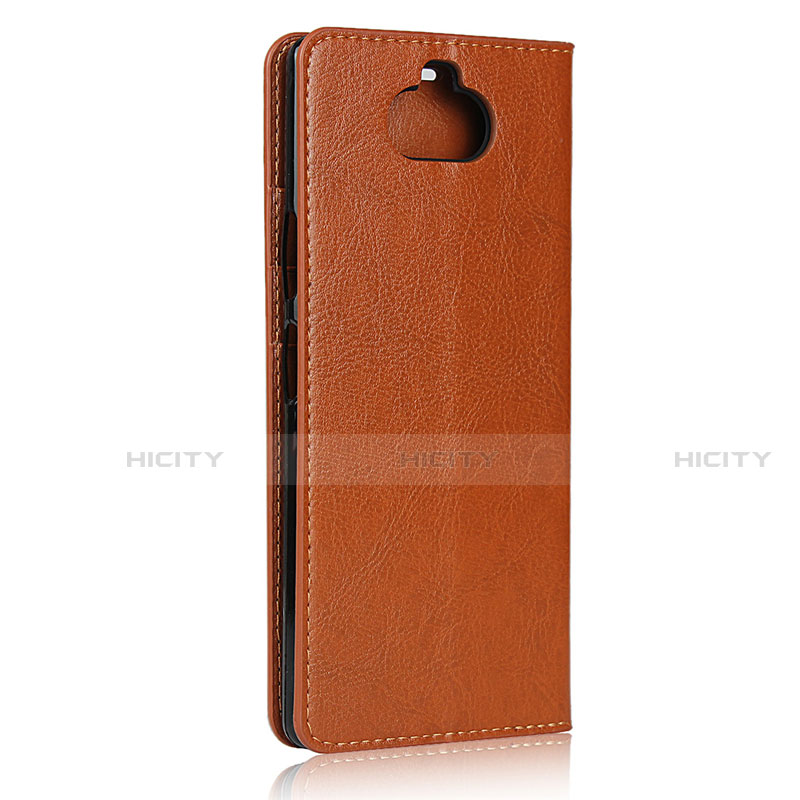 Custodia Portafoglio In Pelle Cover con Supporto per Sony Xperia 8 Lite