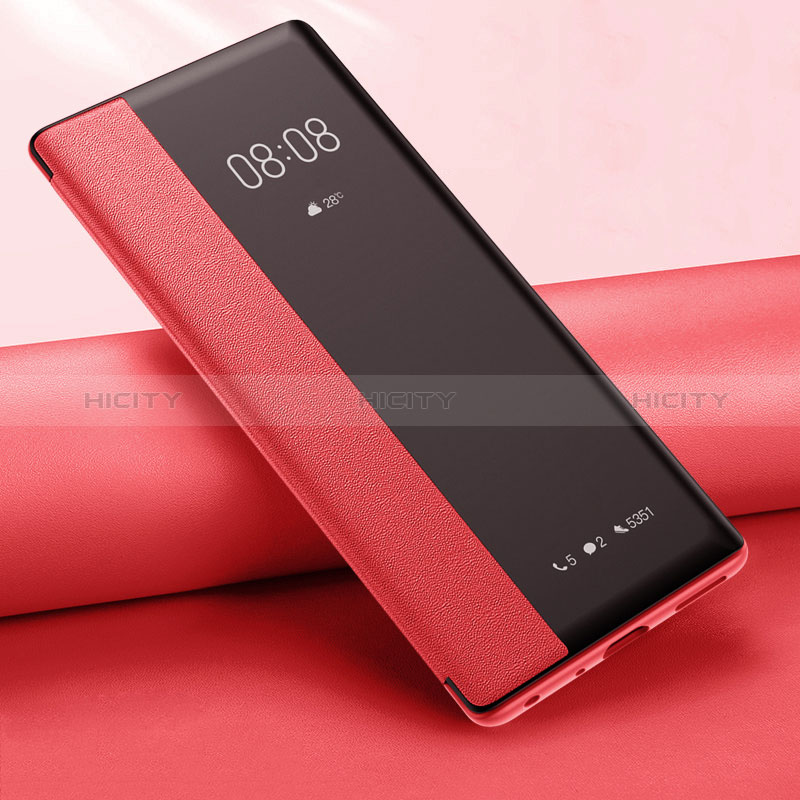 Custodia Portafoglio In Pelle Cover con Supporto per Xiaomi Mi 14 5G Rosso